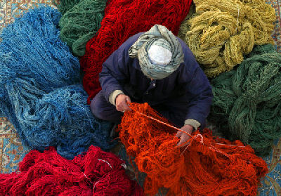 artigiana tappeti Afghanistan
